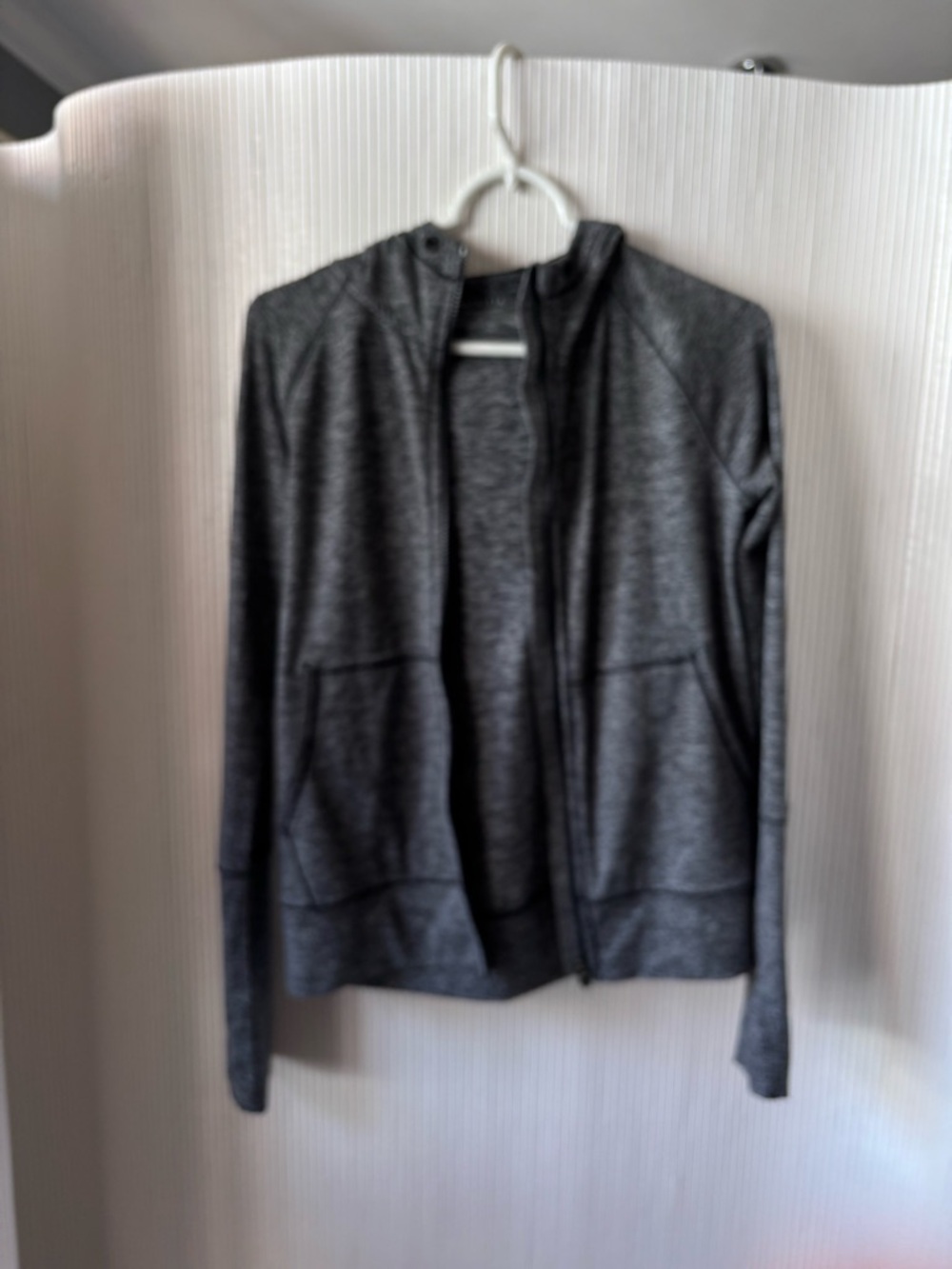 Dark Gray ATHLETA Zip-Up Hoodie